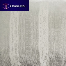 Striped sheer curtain fabric FORMENTERAlinenwashablehome