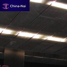 Aluminum suspended ceiling stainless steelstripfor office