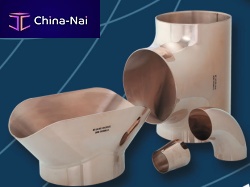 Copper�nickel fitting hydraulicweld-on45� angle