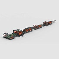Bending punching line automaticelectricsheet metal