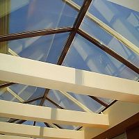 Double-glazed skylight VOULAwith skylight frameglassmetal