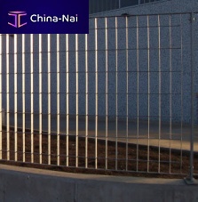 Metal grid fence CLASSIC : AURORA 2industrialgalvanised steelmodular