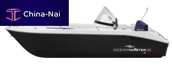 Inboard center console boat 470 Sportside console4-person max.sundeck