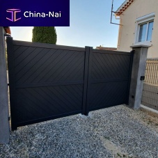 Swing gate rightleftlacquered aluminum