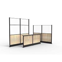 Removable partition ELEGANCEmetalcommercialcustom