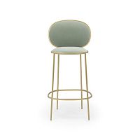 Contemporary bar chair STAYindoorfabricupholstered