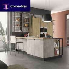 Contemporary kitchen LINEAMDFlacquered MDFlaminate