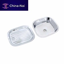 Single-bowl kitchen sink ELISAwith drainboardcopperovermount