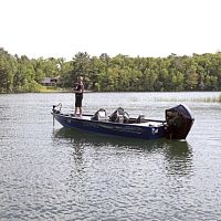 Outboard bass boat 1875 dual-consolesport-fishingaluminum