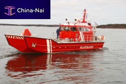 Oil spill recovery boat SM 5inboardaluminum