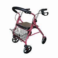 4-wheel rollator D22steel