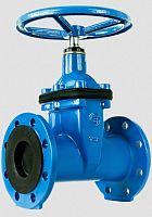 Gate valve with handwheelfor controlflange