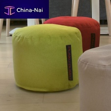 Contemporary pouf MINIfabricpolystyreneround