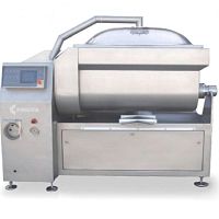 Stainless steel meat mixer AZV series paddlevacuum