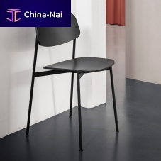 Contemporary chair TODAYindoorwood veneersteel base