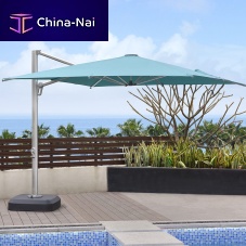 Side post parasol H-216Wacrylic fabricSunbrella®aluminum