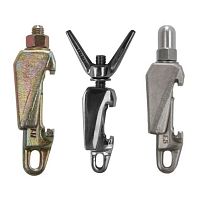 Mechanical clamp stainless steelthreaded bodysteel