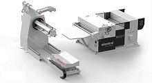 Blade cutting line TwinCut 20 series for metalstraighteningelectric