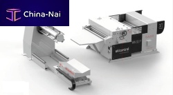 Blade cutting line TwinCut 20 series for metalstraighteningelectric