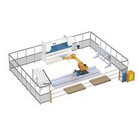 Robotic bending cell PB-FMC spray