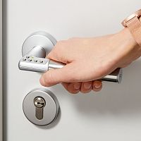 Door handle Code windowzamakbrushed stainless steel