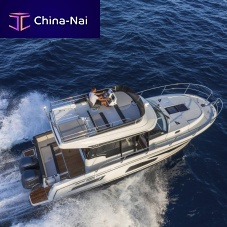 Outboard express cruiser MERRY 1095 FLYtwin-engineflybridgecruising