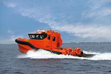 Ship MOB boat FRSQ 1000 A DC TIDhydro-jetinboardaluminum