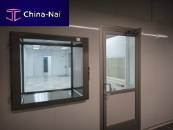 Clean room pass-through
