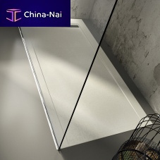 Rectangular shower base PETRA Xraisedstonenon-slip