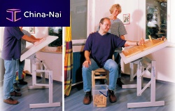 Height-adjustable ergotherapy table ergo S72
