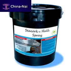 Sprayed cork insulation coating SG-014 HULL NATURALfor boatsanti-condensationsoundproofing