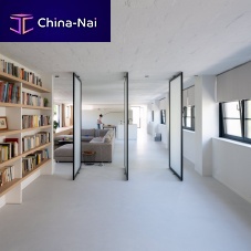 Interior door 5730 - Multipleanodized aluminumpivotingcontemporary