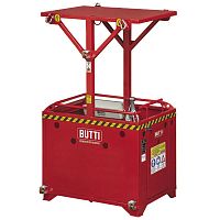 Work platform 367suspendedpersonnelwith safety railing