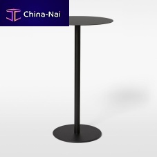 Contemporary high bar table ODETTEmetallaminatemarble