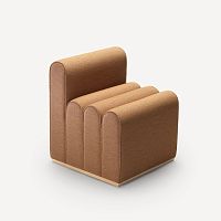 Contemporary pouf Arkad B Sfabricsquareby Note Design Studio