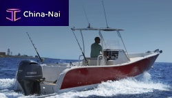 Aluminum center console boat 25 Fishermanoutboardsport-fishing8-person max.