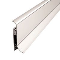 Aluminum baseboard CRISPOfor electrical wiring