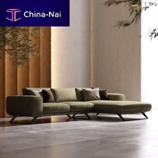 Modular sofa ANISTONcontemporaryvelvetgreen