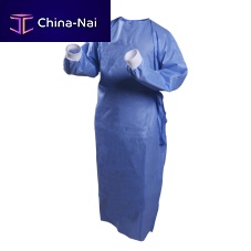 Unisex surgical gown disposableblue