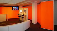 Wall-mounted panel BACKLIGHT TEXfor ceilingcoverfabric