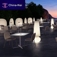 Contemporary chair fade stackoutdoorpolyethylenepainted metal base