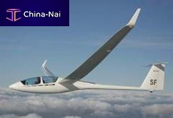 Glider aircraft canopy acrylicmultilayer