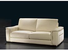 Contemporary sofa AVALONleather2-person3-seater