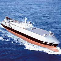 Asphalt carrier cargo ship