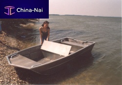 Outboard small boat AktuAl 34sport-fishingaluminum4-person max.