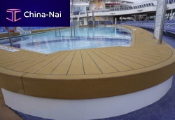 Non-slip boat decking Bolideck® Futureteak slat