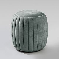 Contemporary stool Contourfabricfabric basecentral base