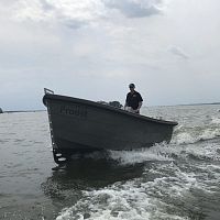 Inboard center console boat S-550skifastwith cabin
