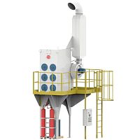 Filter dust collector compact