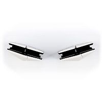 Glass door hinge 530G-Pstainless steelintegrated soft-close mechanismcommercial